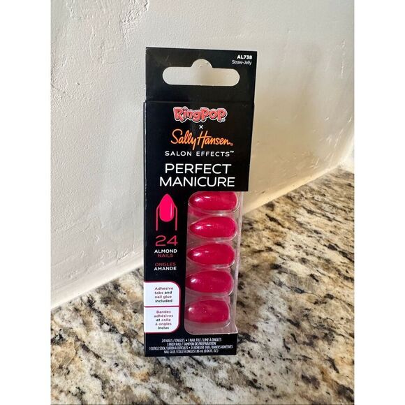 Sally Hansen Other - Sally Hansen Salon Effects Perfect Manicure 24 Press on Nails With Glue Almond P